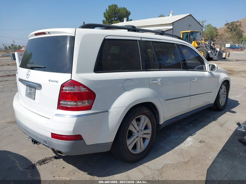 2007 MERCEDES-BENZ GL 450 auction photo 4