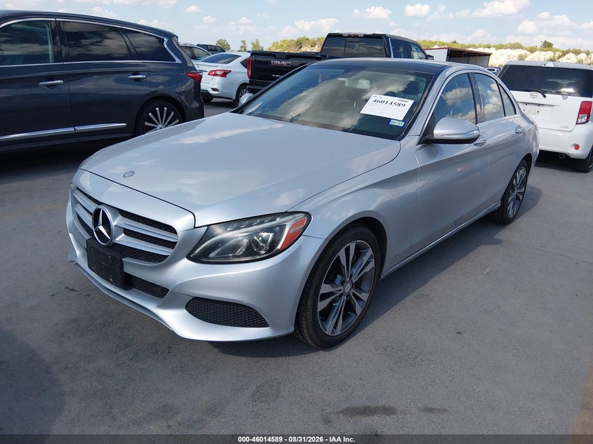 2015 MERCEDES-BENZ C 300 auction photo 2