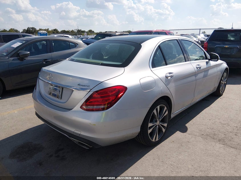 2015 MERCEDES-BENZ C 300 auction photo 4