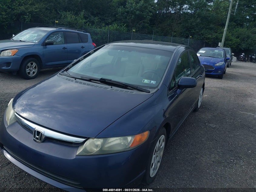 2006 HONDA CIVIC SEDAN 1.8L I-4 VVT, REGULAR , 140HP