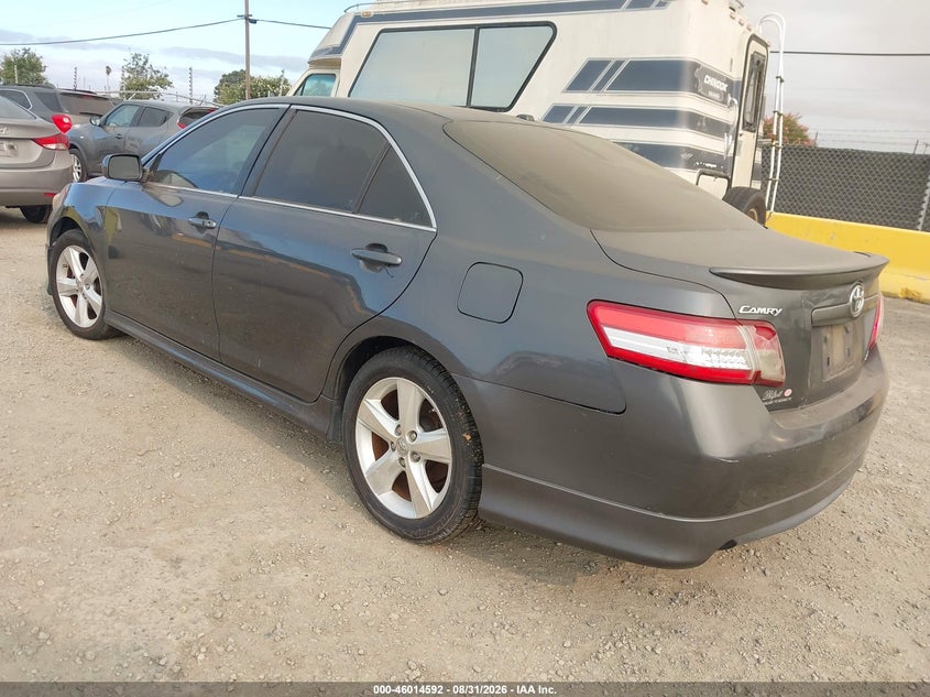2011 TOYOTA CAMRY SEDAN 2.5L I-4 DOHC, VVT, REGULAR , 179HP