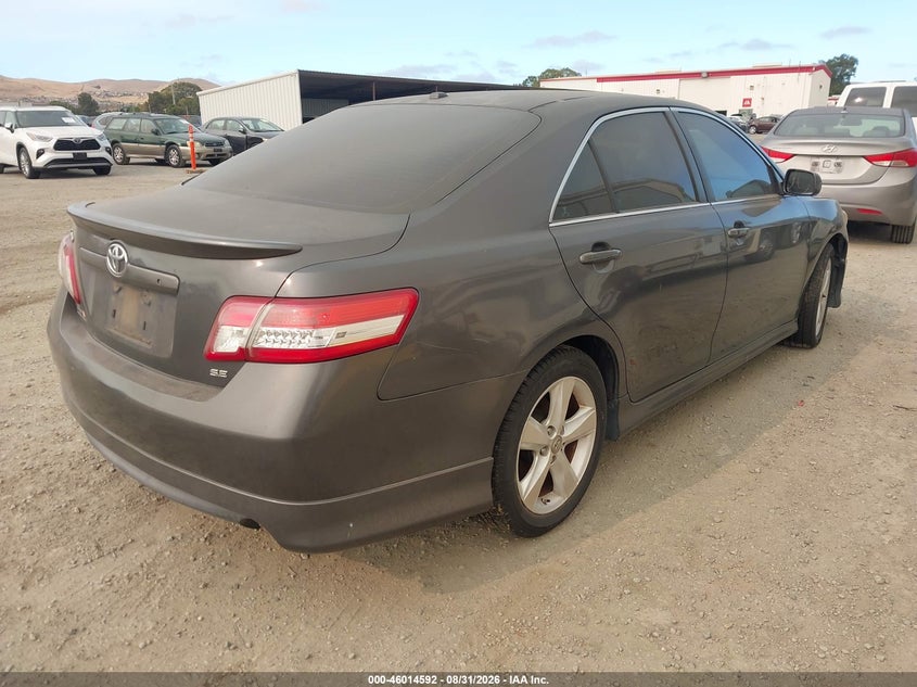 2011 TOYOTA CAMRY SEDAN 2.5L I-4 DOHC, VVT, REGULAR , 179HP