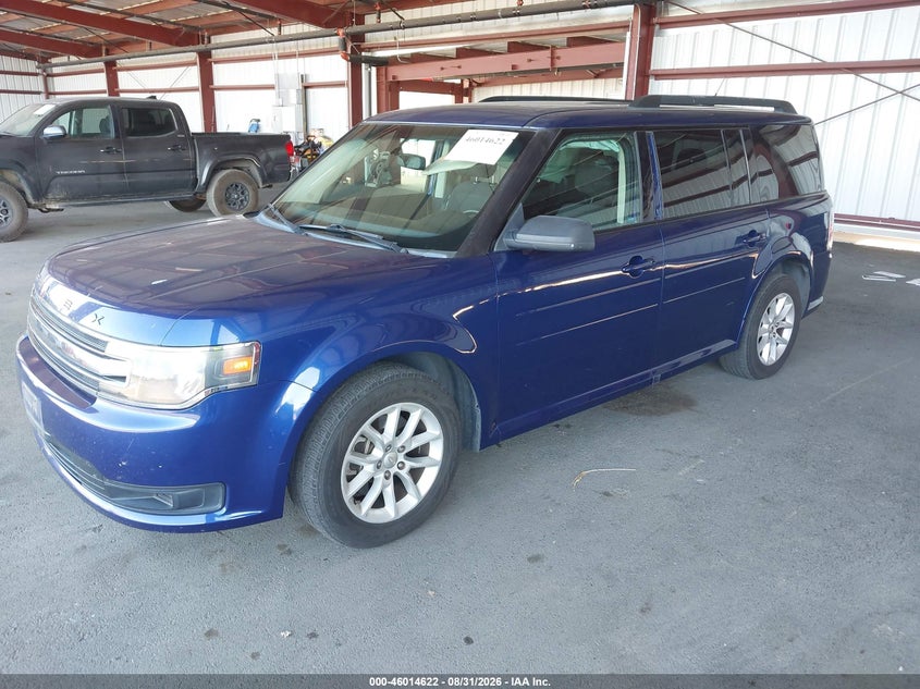 2015 Ford Flex, Правий зад, IAAI, VIN 2FMGK5B82FBA22304 — фото 2