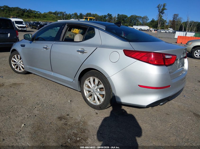Vin: 5xxgn4a73fg387962, lot: 46514024, kia optima ex 20153