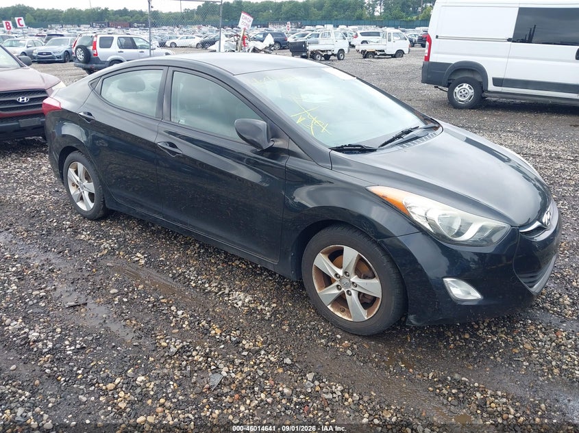 2013 Hyundai Elantra Gls VIN 5NPDH4AE2DH359516