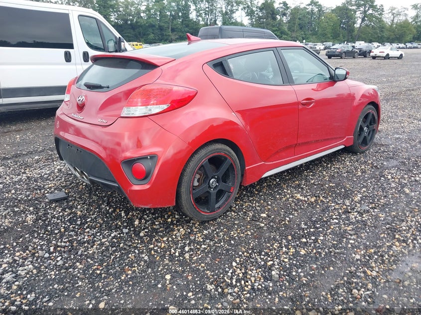 2016 HYUNDAI VELOSTER auction photo 4