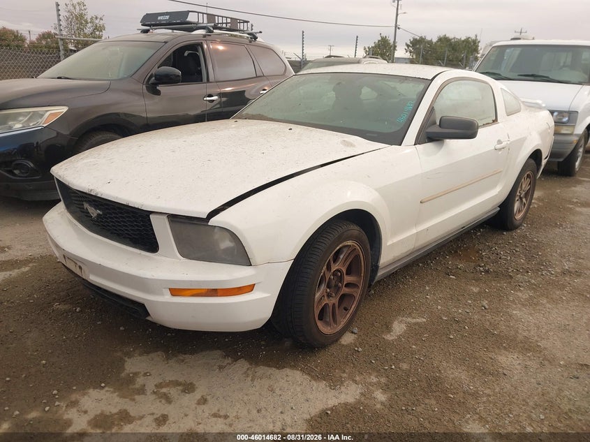 2006 Ford Mustang V6, Обычный износ, IAAI, VIN 1ZVFT80NX65200579 — фото 2