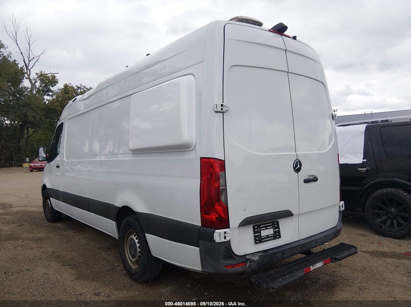 Vin: wd4pf1cd1kp147400, lot: 46514089, mercedes-benz sprinter 2500 high roof v6 20193