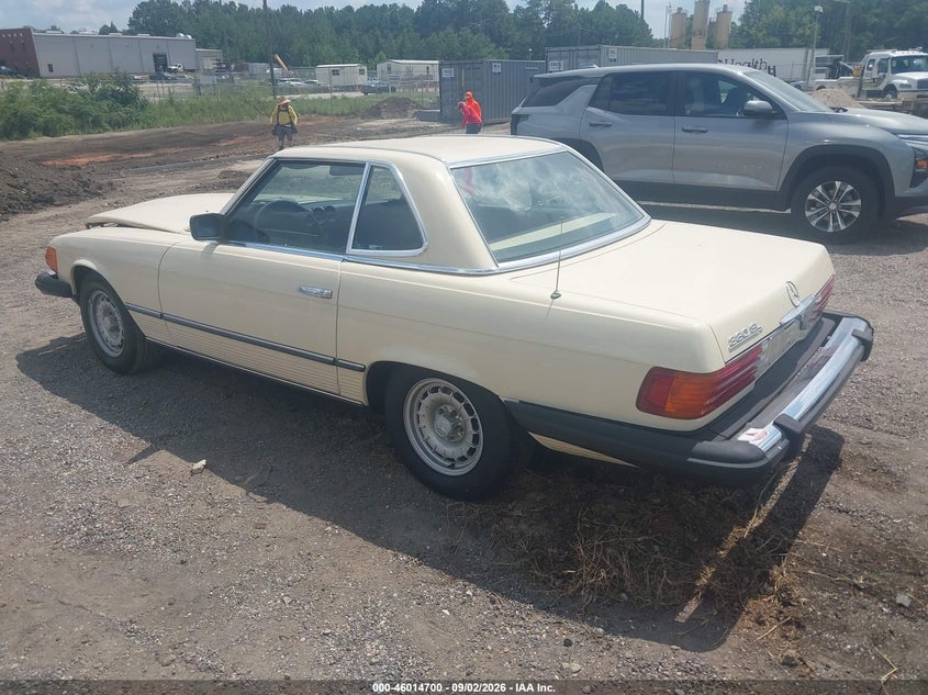 1983 MERCEDES-BENZ 380 auction photo 3