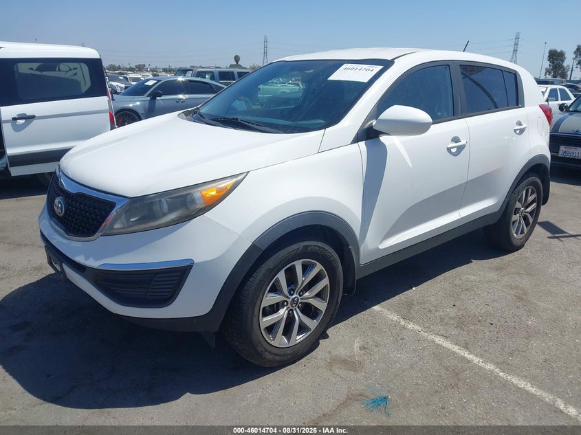 2014 Kia Sportage, Обычный износ, IAAI, VIN KNDPB3AC4E7640973 — фото 2