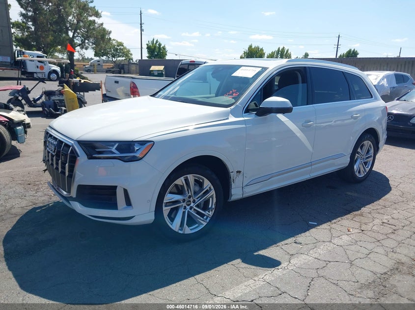 AUDI Q7 2022 VIN WA1LXBF74ND022134