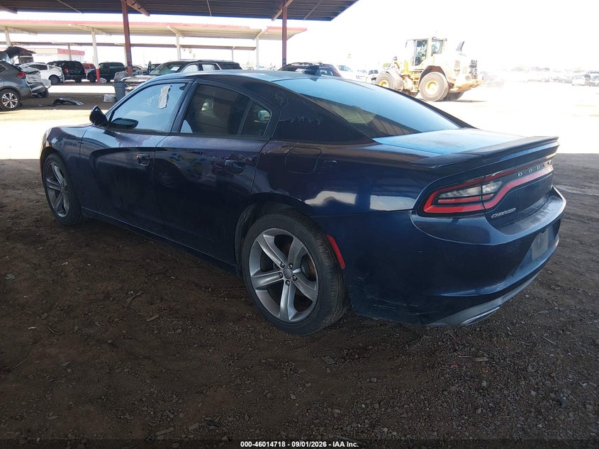 2015 DODGE CHARGER auction photo 3