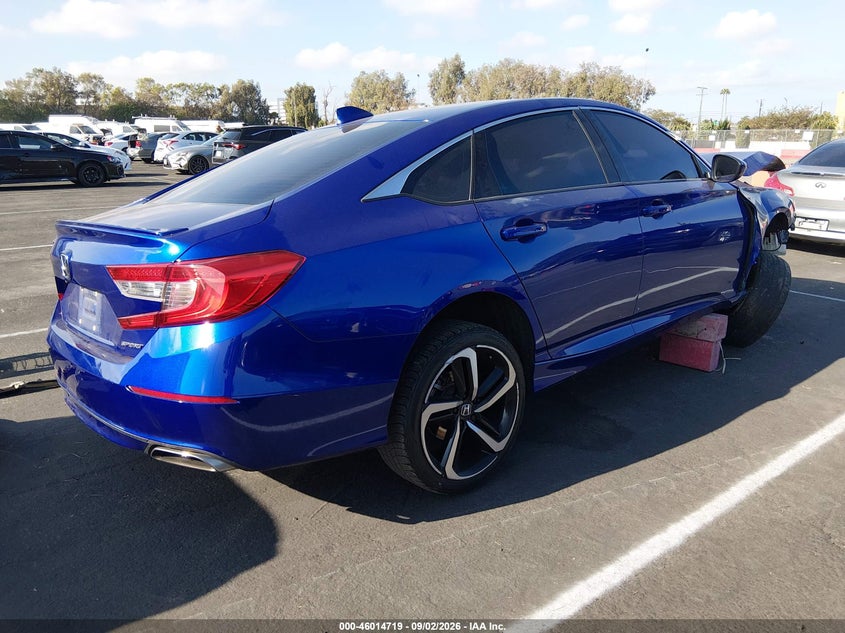 Vin: 1hgcv1f33la125838, lot: 46514110, honda accord sport 20204