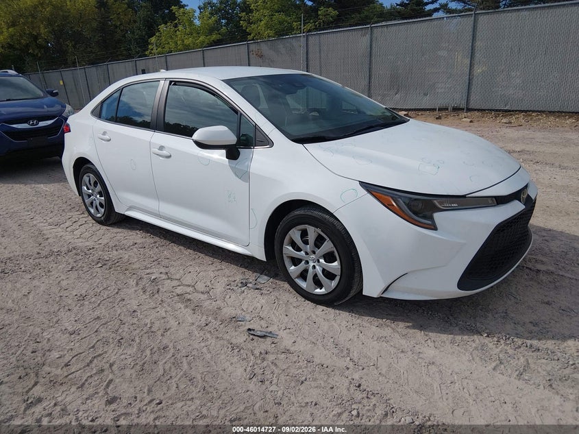 Vin: 5yfepmaexmp192638, lot: 46514118, toyota corolla le 2021 img_1
