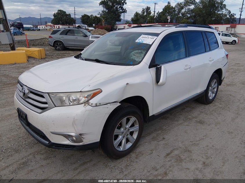 Vin: 5tdbk3eh2bs055715, lot: 46514140, toyota highlander se v6 20112