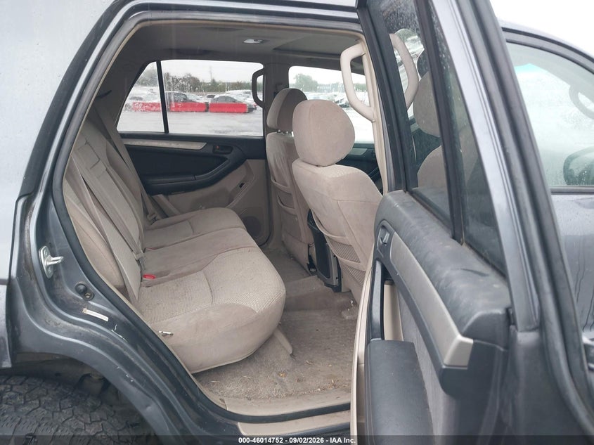 2003 TOYOTA 4RUNNER SPORT UTILITY VEHICLE 4.0L V-6 DOHC, VVT, PREMIUM , 245HP