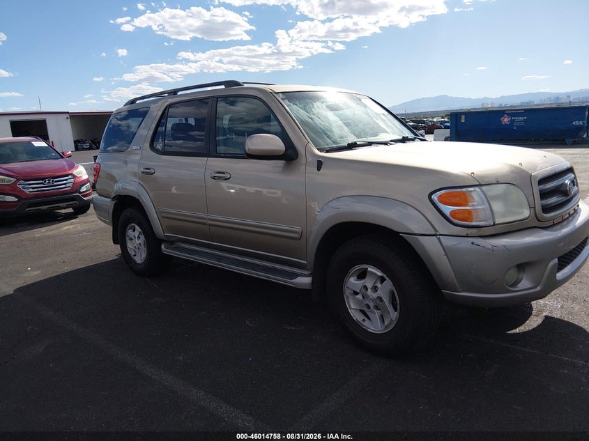 2004 TOYOTA SEQUOIA SPORT UTILITY VEHICLE 4.7L V-8 DOHC, 240HP
