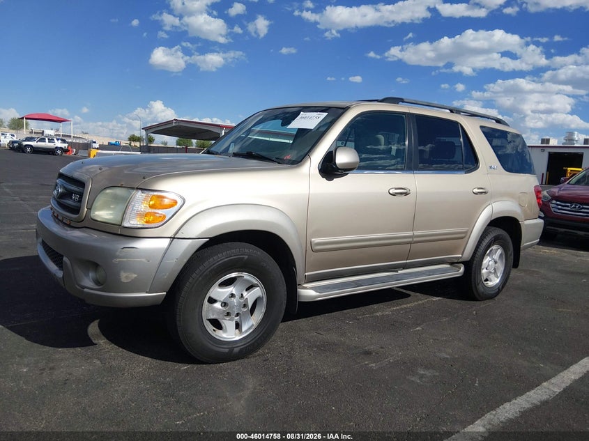 2004 TOYOTA SEQUOIA SPORT UTILITY VEHICLE 4.7L V-8 DOHC, 240HP
