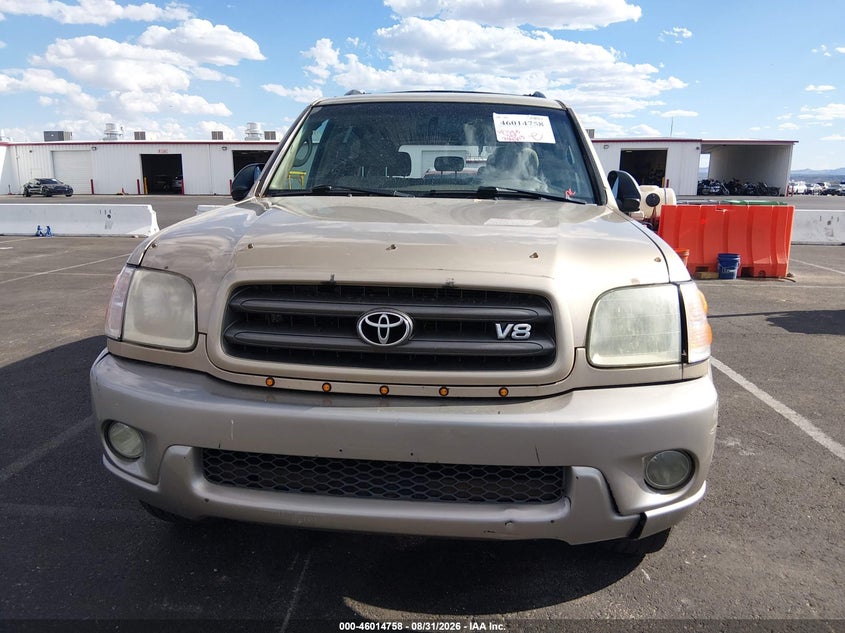 2004 TOYOTA SEQUOIA SPORT UTILITY VEHICLE 4.7L V-8 DOHC, 240HP