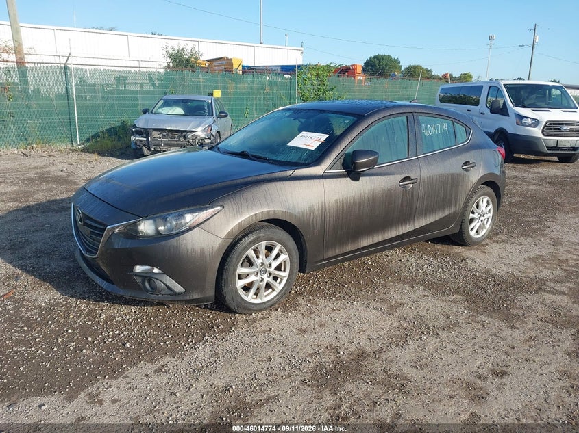 Vin: 3mzbm1l7xfm226982, lot: 46514165, mazda mazda3 i touring 20152