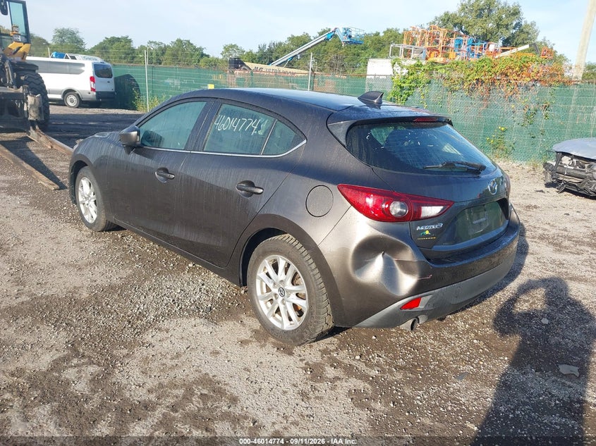 Vin: 3mzbm1l7xfm226982, lot: 46514165, mazda mazda3 i touring 20153