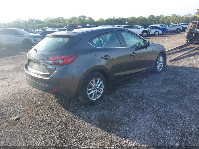 Vin: 3mzbm1l7xfm226982, lot: 46514165, mazda mazda3 i touring 20154
