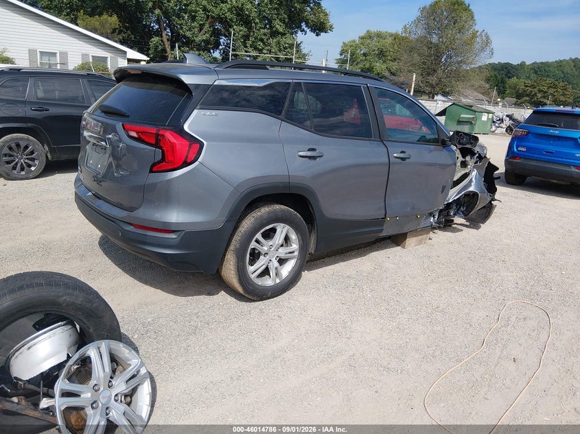 Vin: 3gkalmev9ml386972, lot: 46514177, gmc terrain fwd sle 20214