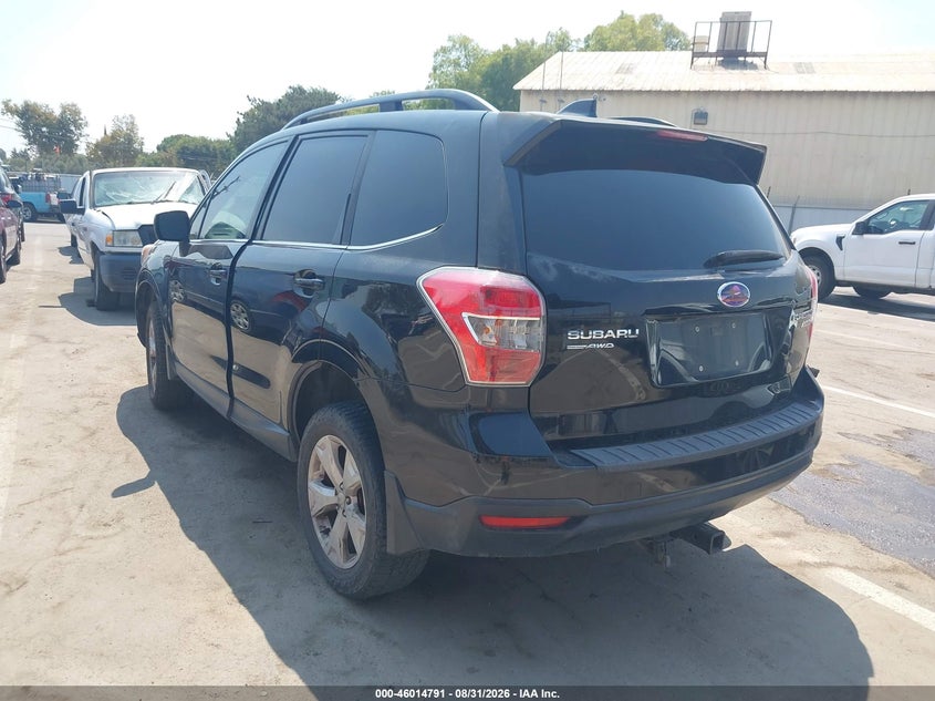 2016 SUBARU FORESTER auction photo 3