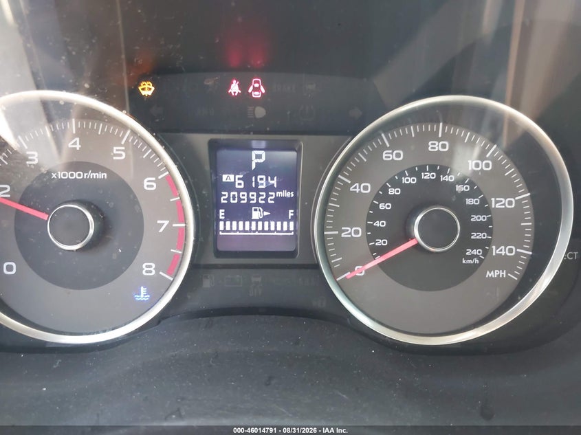 2016 SUBARU FORESTER auction photo 7