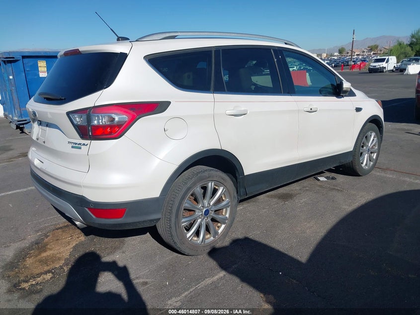 Vin: 1fmcu0jd2hua35920, lot: 46514198, ford escape titanium 20174