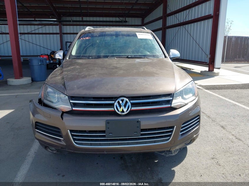VOLKSWAGEN TOUAREG 2011 VIN WVGFK9BP4BD003848