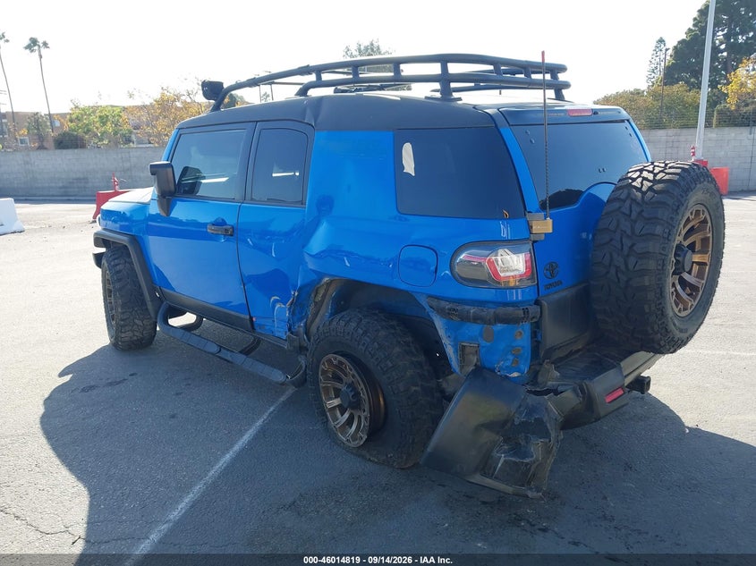 TOYOTA FJ CRUISER 2007 VIN JTEZU11F870004162