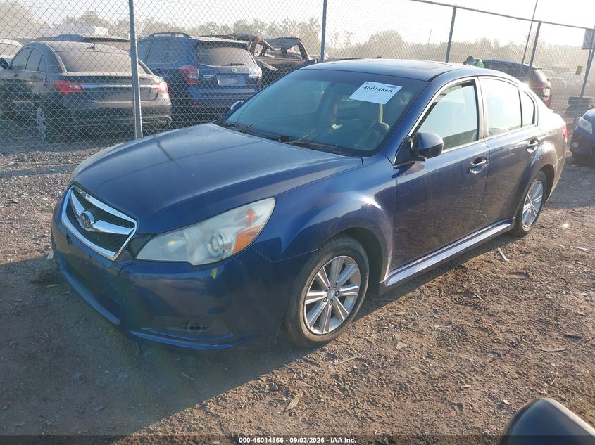 2011 SUBARU LEGACY auction photo 2