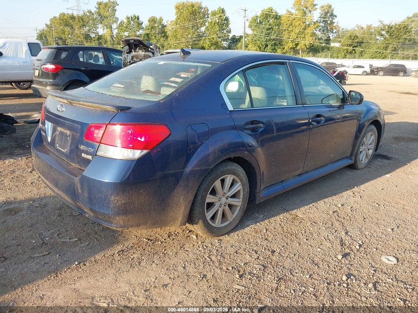 2011 SUBARU LEGACY auction photo 4