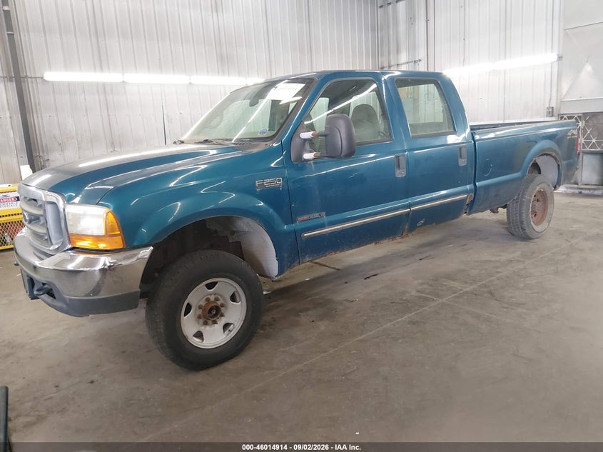 2000 FORD F250 PICKUP 7.3L V-8 XXXXXX, TURBO, 235HP