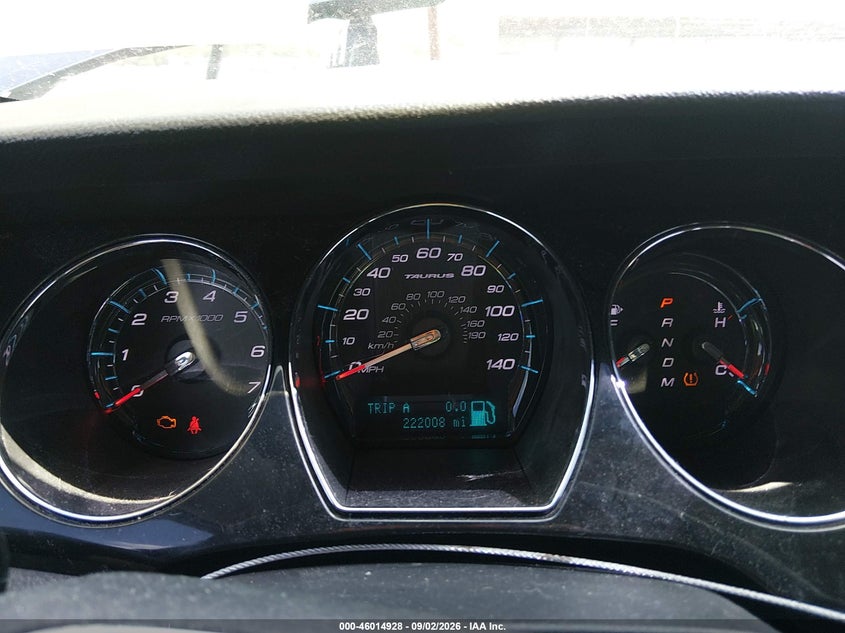 2011 FORD TAURUS auction photo 7