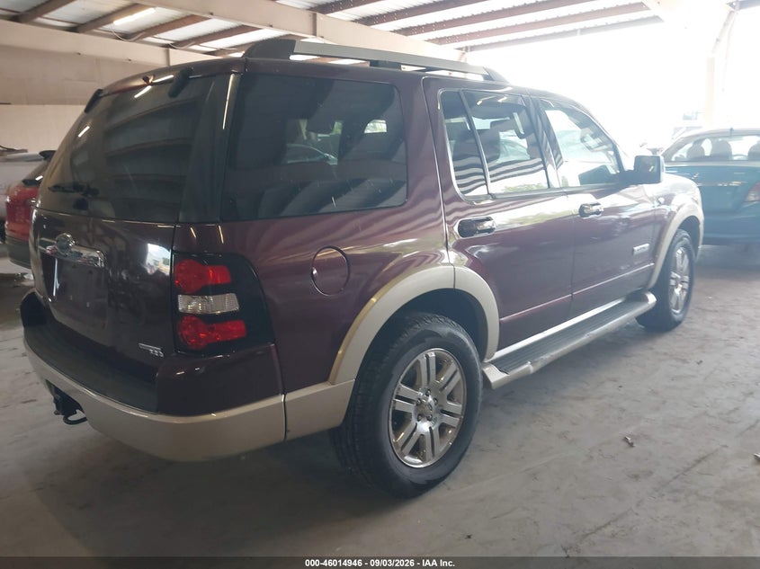 2007 FORD EXPLORER SPORT UTILITY VEHICLE 4.6L V-8 VVT, REGULAR , 292HP