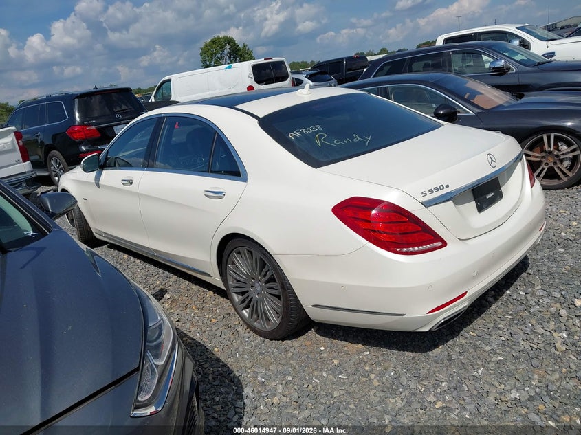 2017 MERCEDES-BENZ S 550E PLUG-IN HYBRID auction photo 3