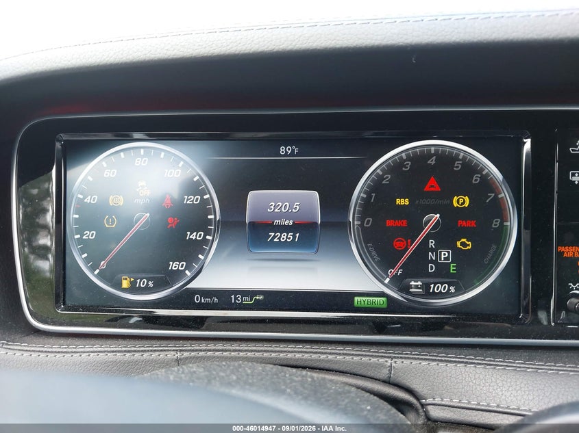 2017 MERCEDES-BENZ S 550E PLUG-IN HYBRID auction photo 7