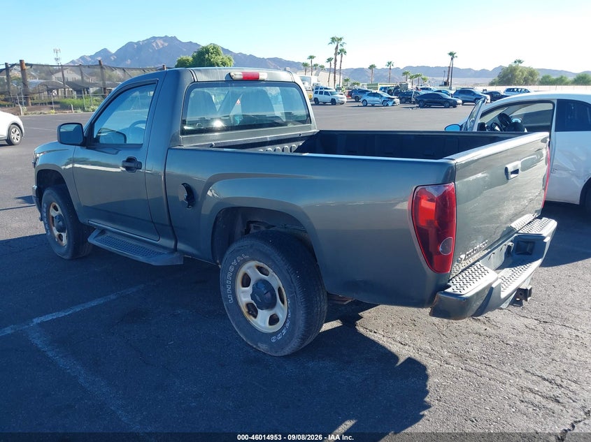 Vin: 1gcgtbf97b8111303, lot: 46514344, chevrolet colorado work truck 20113