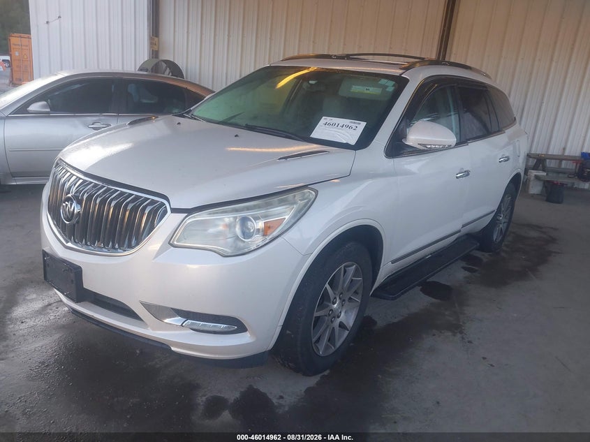 Vin: 5gakvbkd8gj114839, lot: 46514353, buick enclave leather 20162