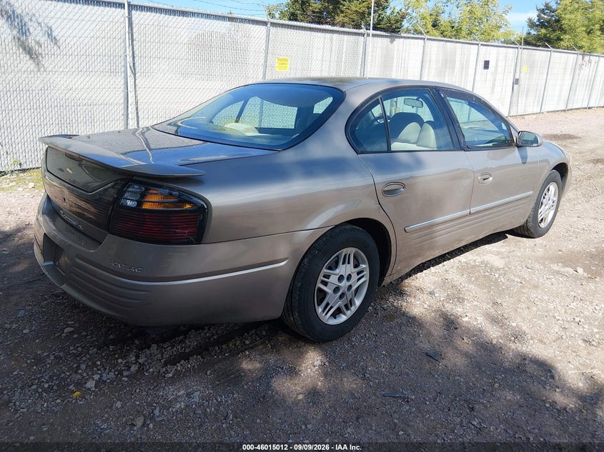2004 PONTIAC BONNEVILLE auction photo 4