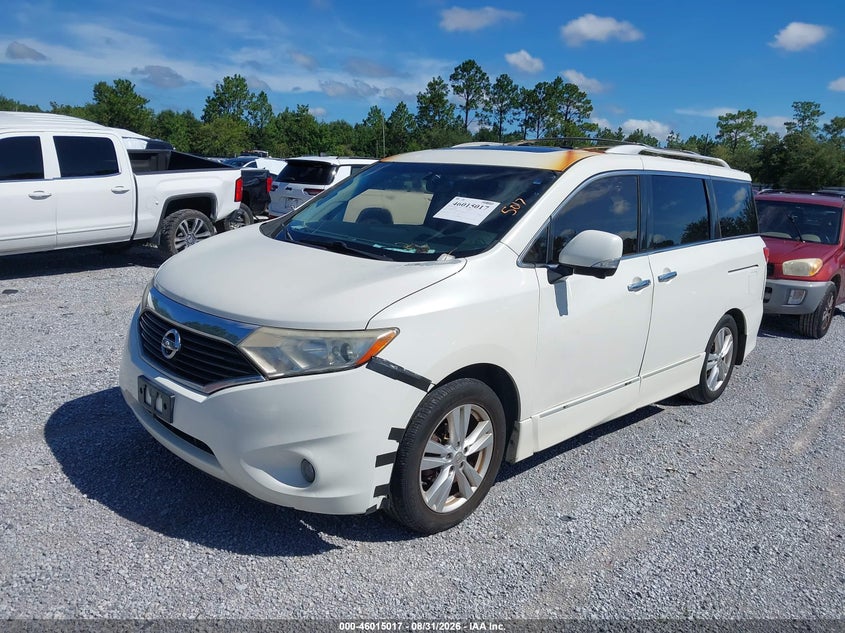 2015 Nissan Quest, Normal Wear & Tear, IAAI, VIN JN8AE2KP2F9131239 — photo 2