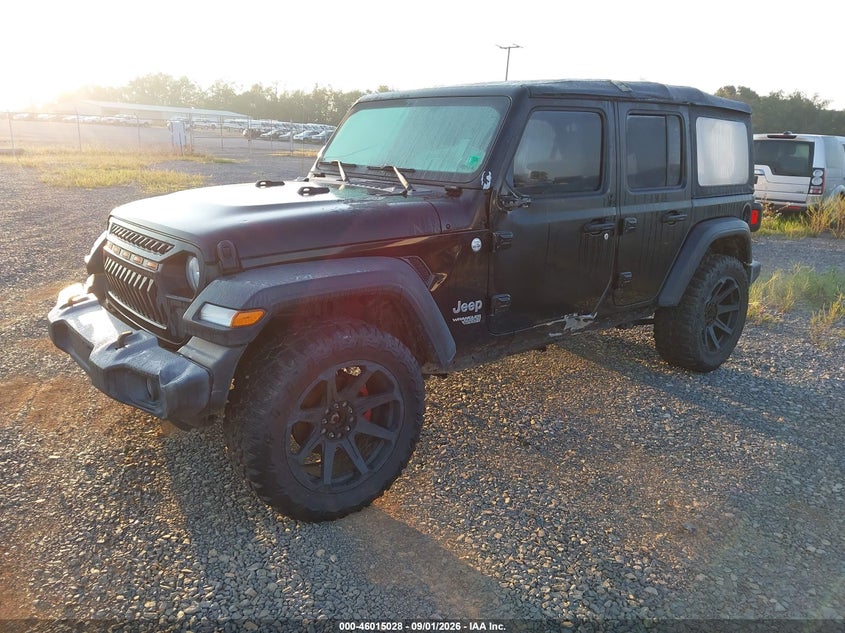 2018 JEEP WRANGLER UNLIMITED auction photo 2