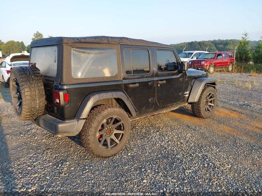 2018 JEEP WRANGLER UNLIMITED auction photo 4
