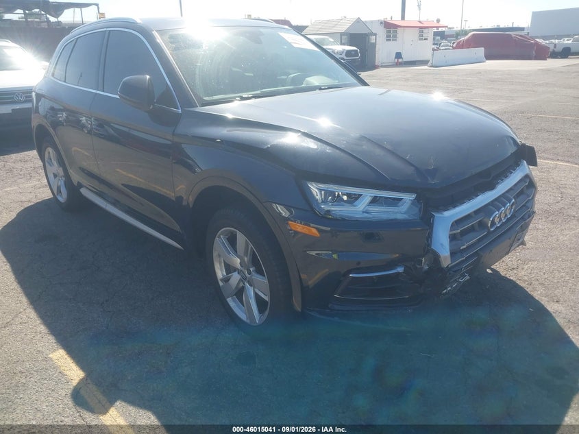 2018 Audi Q5 2.0T Premium/2.0T Tech Premium, Перёд, IAAI, VIN WA1BNAFY1J2165147