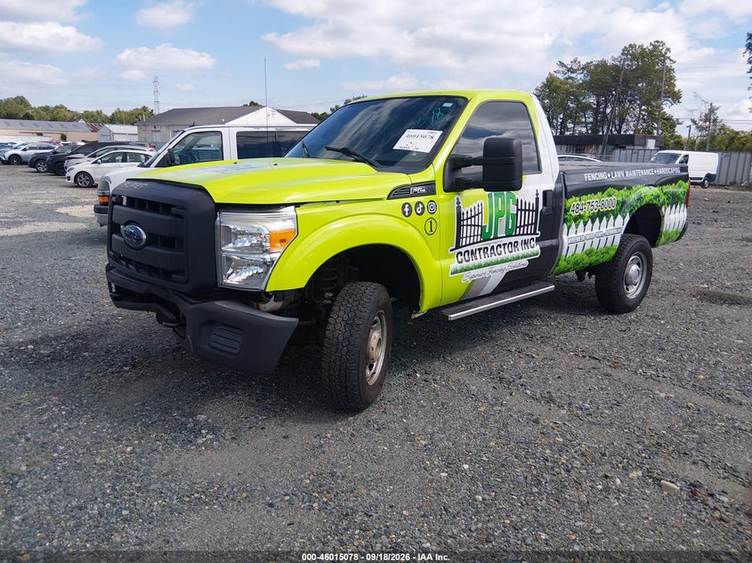 Vin: 1ftbf2b68gea44927, lot: 46514469, ford f-250 xl 20162