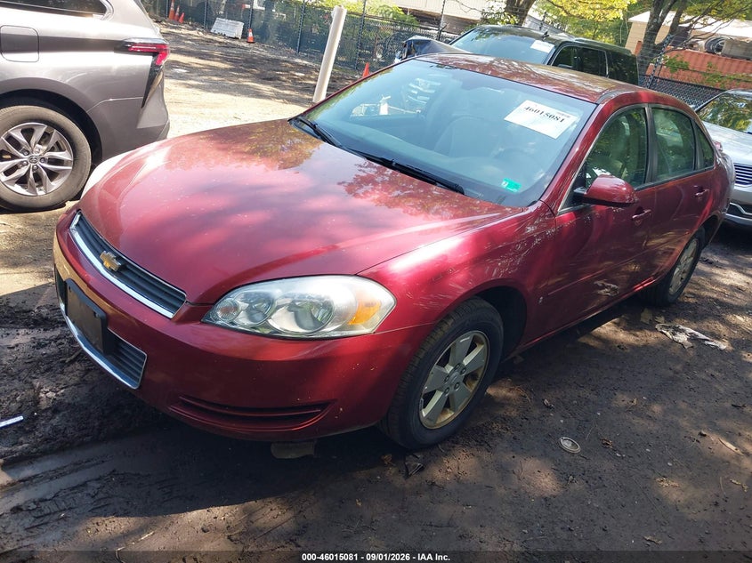 2008 CHEVROLET IMPALA SEDAN 3.5L V-6 VVT, 211HP