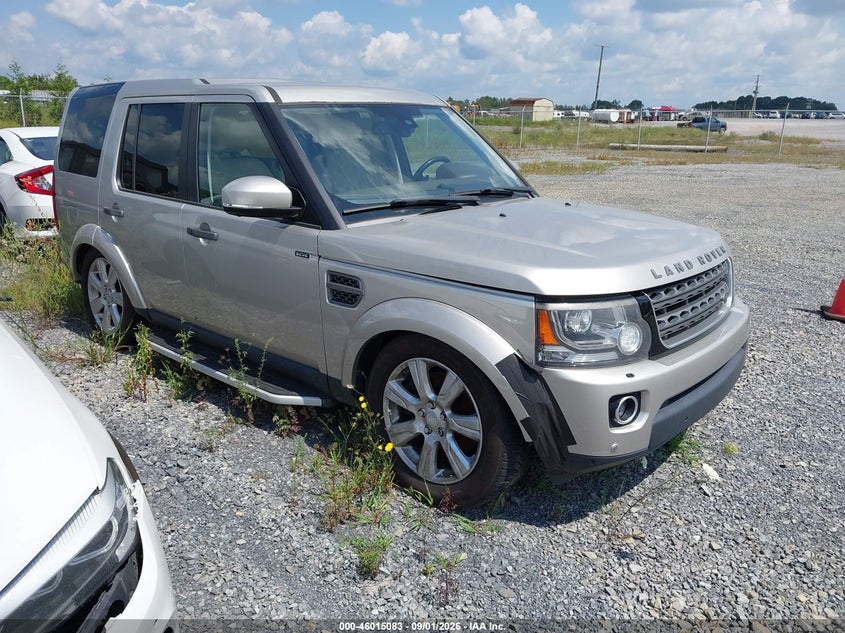 2016 LAND ROVER LR4 auction photo 1