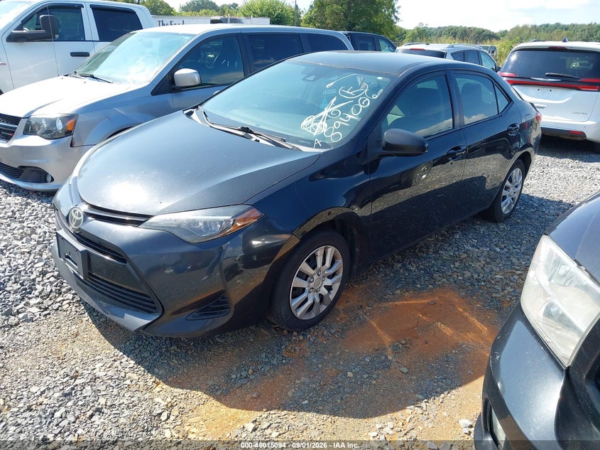 2017 TOYOTA COROLLA auction photo 2
